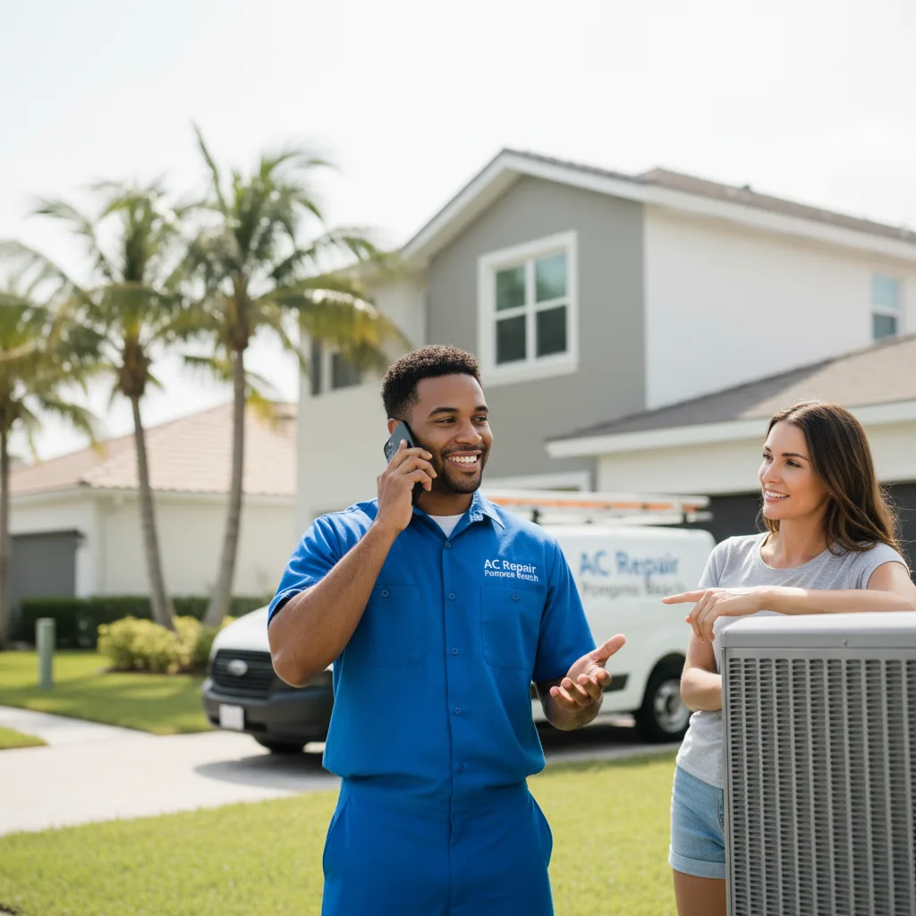 AC Repair Pompano Beach customer support in Singer